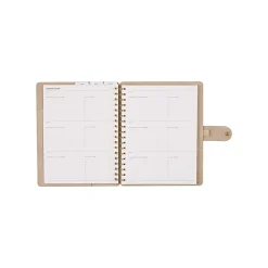 Citrine 12-Month Monthly/Weekly Classic Customizable Twin Loop Planner, 7