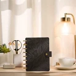 Citrine 12-Month Monthly/Weekly Discbound Planner, 5-13/16