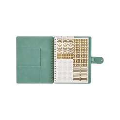 Citrine 12-Month Monthly/Weekly Classic Customizable Twin Loop Planner, 7