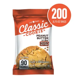 Classic Cookie Peanut Butter Cookies Bulk, 0.75 Oz, Total Qty 200
