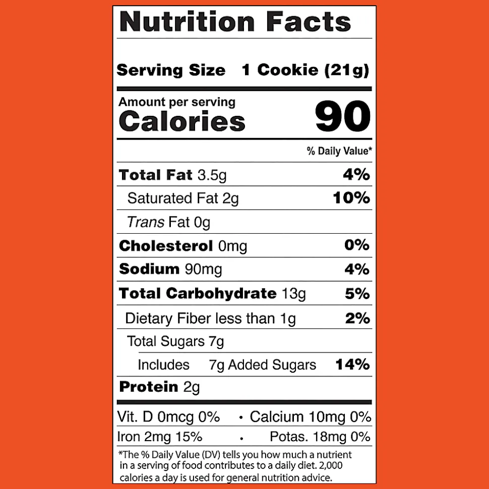 Classic Cookie Peanut Butter Cookies Bulk, 0.75 Oz, Total Qty 200