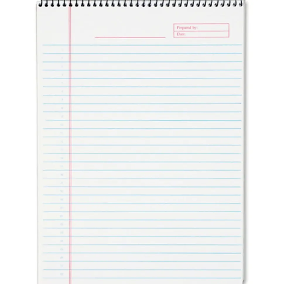 Classified C "B" Planning Pad, 8 1/4" x 11 3/4", 140 Pages (70 Sheets), Frosty Clear
