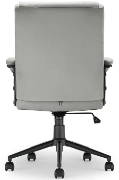 Click365 Transform 2.0 Ergonomic Fabric Mid-Back Desk Chair, Gray/Black