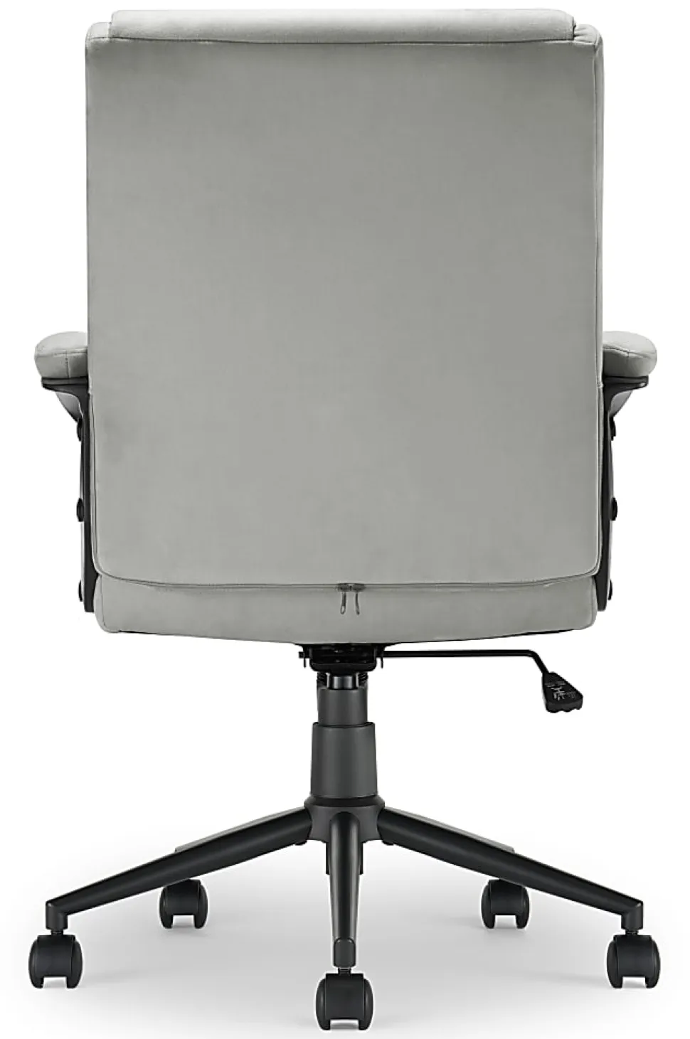 Click365 Transform 2.0 Ergonomic Fabric Mid-Back Desk Chair, Gray/Black