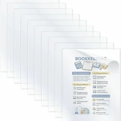 C-Line® Clear Report Covers, 8 1/2