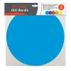 C-Line® Dry-Erase Stickers, 11" x 11", Assorted Colors, Pack Of 5 Stickers