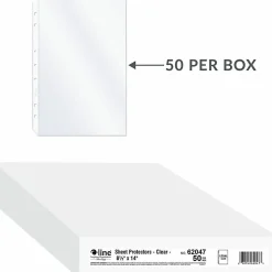 C-Line® Legal-Size Top-Loading Sheet Protectors, Box Of 50