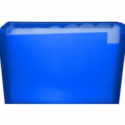 C-Line® 7-Pocket Expanding File, Letter Size, Blue