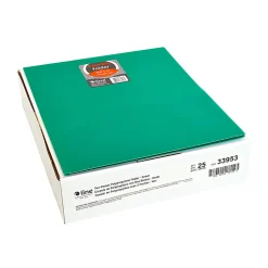 C-Line 2-Pocket Poly Portfolios, Letter Size, Green, Pack Of 25 Portfolios