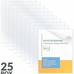 C-Line® Project Folders, Letter Size (8 1/2