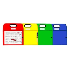 C-Line Reusable Dry-Erase Pocket, 8-1/2