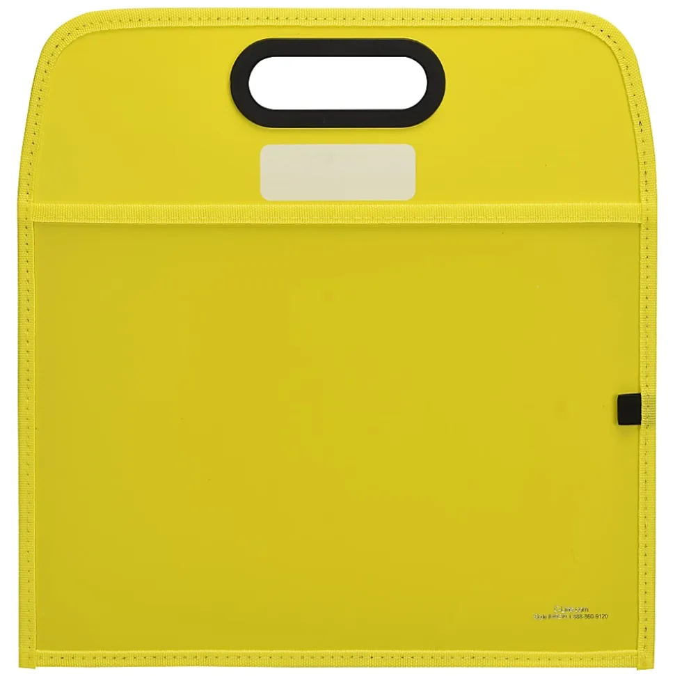 C-Line Reusable Dry-Erase Pocket, 8-1/2" x 11", Assorted Colors