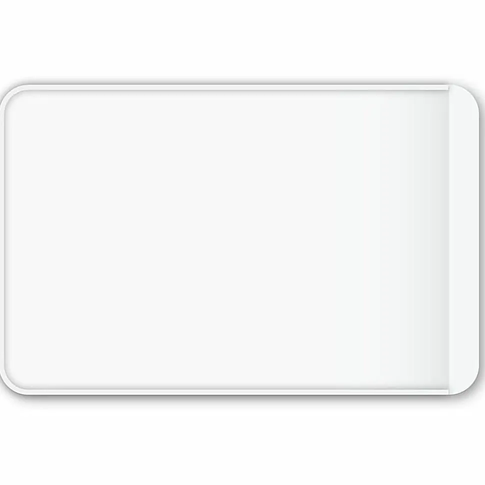 C-Line® Self-Adhesive Business Card Holders, 2" x 3 1/2", Clear, Pack Of 10