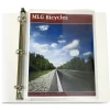 C-Line Super Heavyweight Poly Binder Pockets - Clear, Side Loading, 11 x 8-1/2, 5/PK, 57537