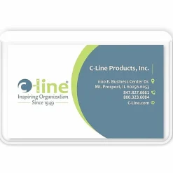 C-Line® Top-Loading Business Card Holders, 2