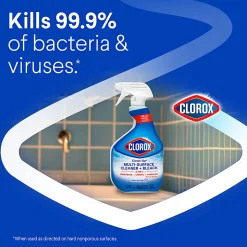 Clorox Clean-Up Multi-Surface Cleaner with Bleach, Rain Clean, Spray Bottle, 32 Fluid Ounces (30058)