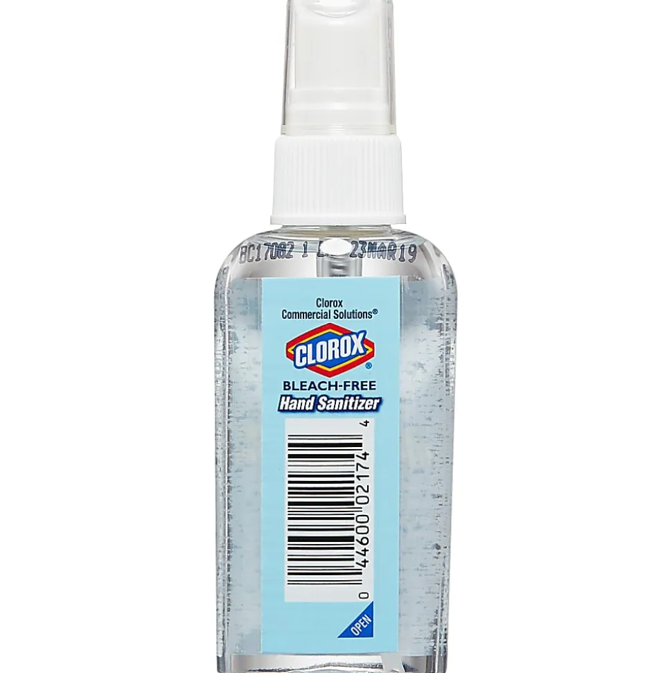 Clorox Commercial Solutions Hand Sanitizer Spray - 2 fl oz (59.1 mL) - Spray Bottle Dispenser - Kill Germs - 02174CT