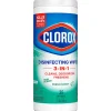 Clorox® Disinfecting Bleach Free Cleaning Wipes, Fresh Scent, 35 Wipes Per Canister, Box Of 12 Canisters