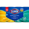 Clorox Disinfecting Cleaning Wipes Variety Pack, Bleach Free, Fresh Scent and Crisp Lemon, 75 Count Each, Pack of 4