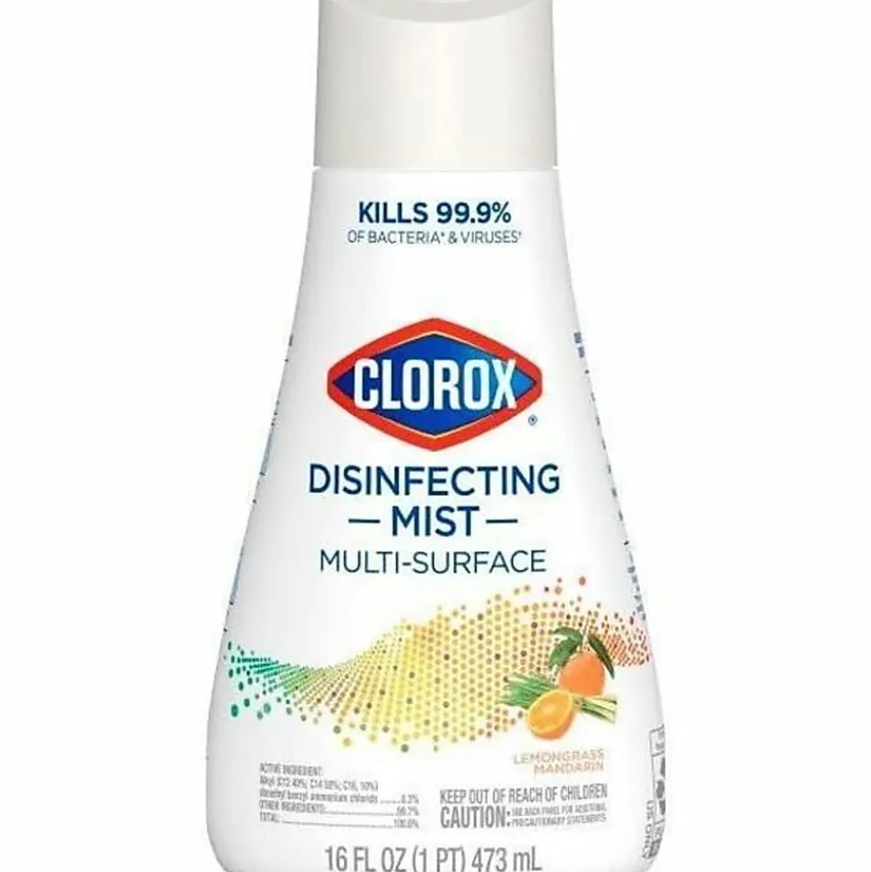 Clorox® Disinfecting Mist Multi-Surface Spray Refill, Lemongrass Mandarin, 16 Fl Oz