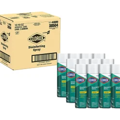 Clorox® Disinfecting Spray, Fresh Scent, 19 Oz Bottle, Case Of 12