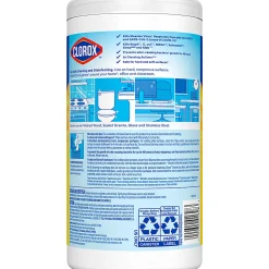 Clorox® Disinfecting Wipes, Bleach Free Cleaning Wipes – Crisp Lemon - 75 Count (Pack of 6)
