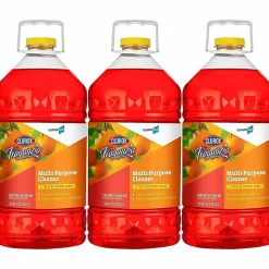 Clorox Fraganzia Multi-Purpose Cleaners, For Multipurpose, Multi Surface, Concentrate, Liquid, 175 fl oz (5.5 quart) - Citrus Blossom Scent, Case of 3