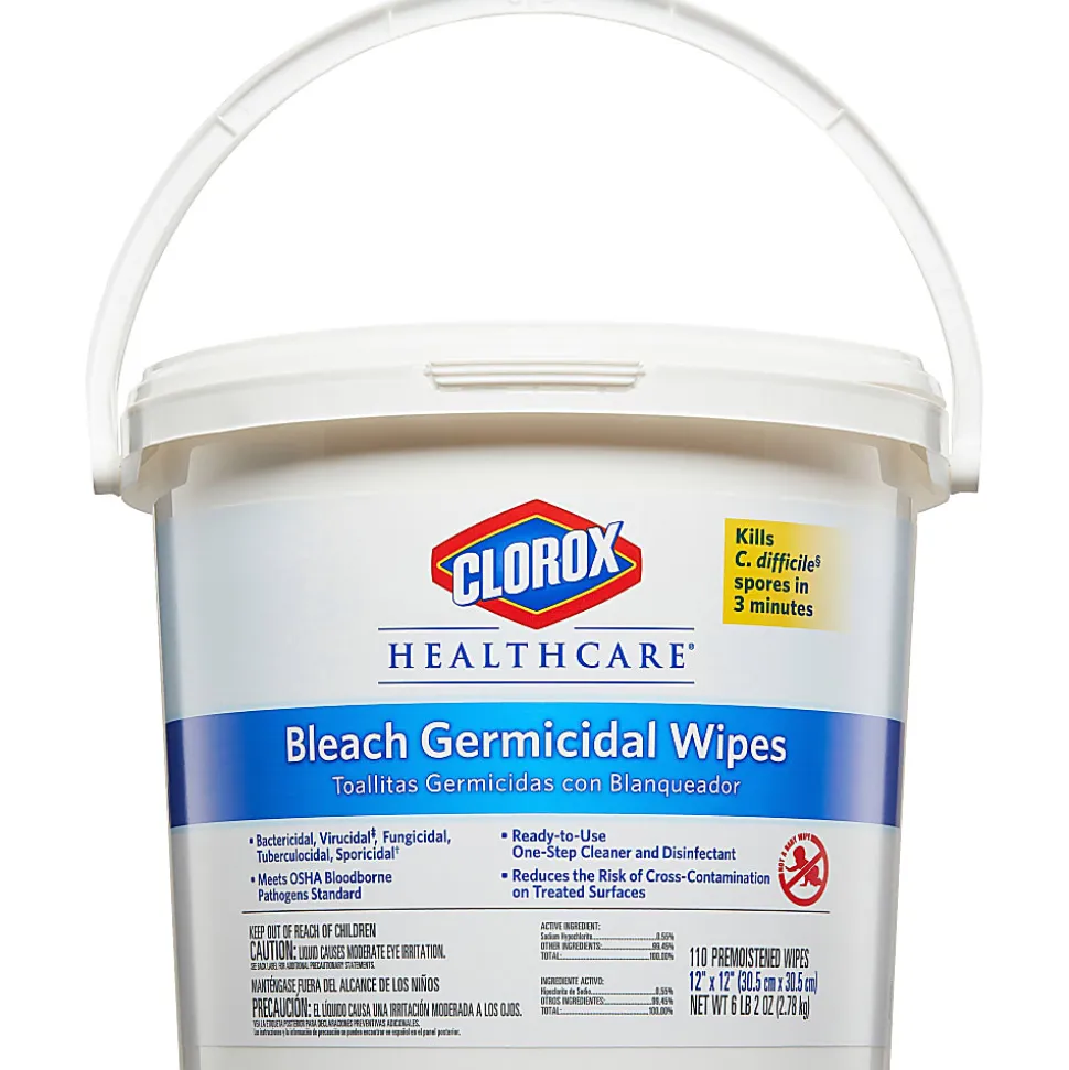Clorox® Germicidal Wipes, Container Of 110
