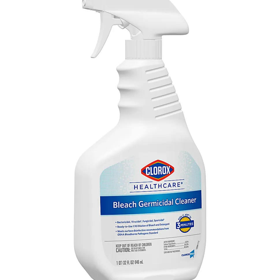 Clorox Healthcare® Bleach Germicidal Cleaner Spray, 32 Ounces