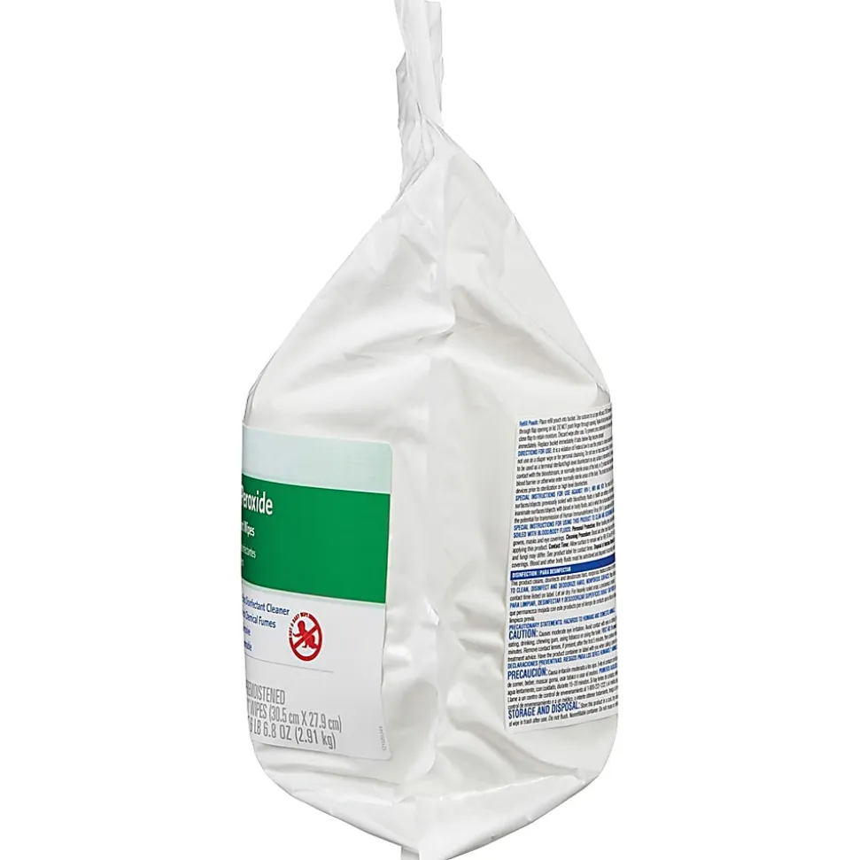 Clorox® Healthcare® Hydrogen Peroxide Disinfecting Wipes, 12" x 11", Pack Of 185