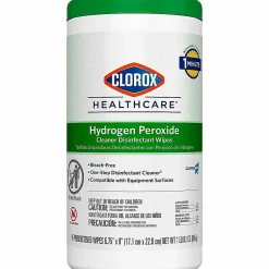 Clorox® Healthcare® Hydrogen Peroxide Disinfecting Wipes, 9