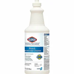 Clorox Healthcare Pull-Top Bleach Germicidal Cleaner - Ready-To-Use - 32 fl oz (1 quart) - Disinfectant, Fast Acting, Refillable, Cleanse, Ant