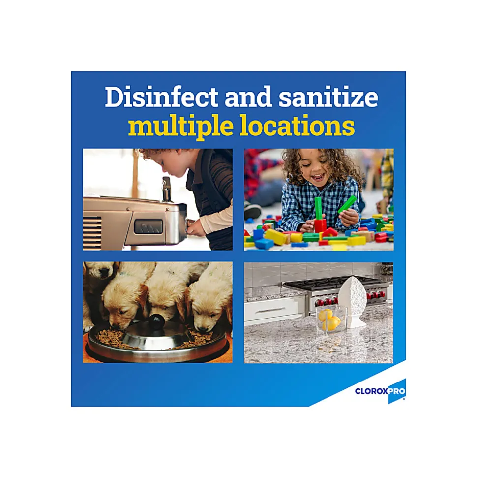 CloroxPro™ Anywhere Daily Disinfectant and Sanitizer, 32 FL Oz Spray Bottle
