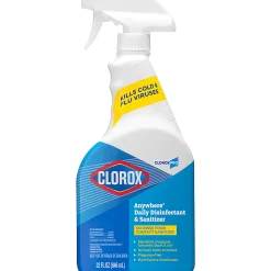 CloroxPro™ Anywhere Daily Disinfectant and Sanitizer, 32 FL Oz Spray Bottle