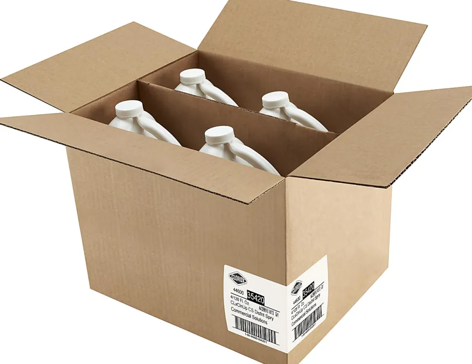 CloroxPro™ Clorox Clean-Up Disinfectant Cleaner with Bleach Refill, 128 Oz, Pack Of 4