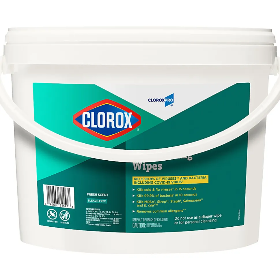 CloroxPro™ Clorox Disinfecting Wipes, Fresh Scent, Pack Of 700 Wipes