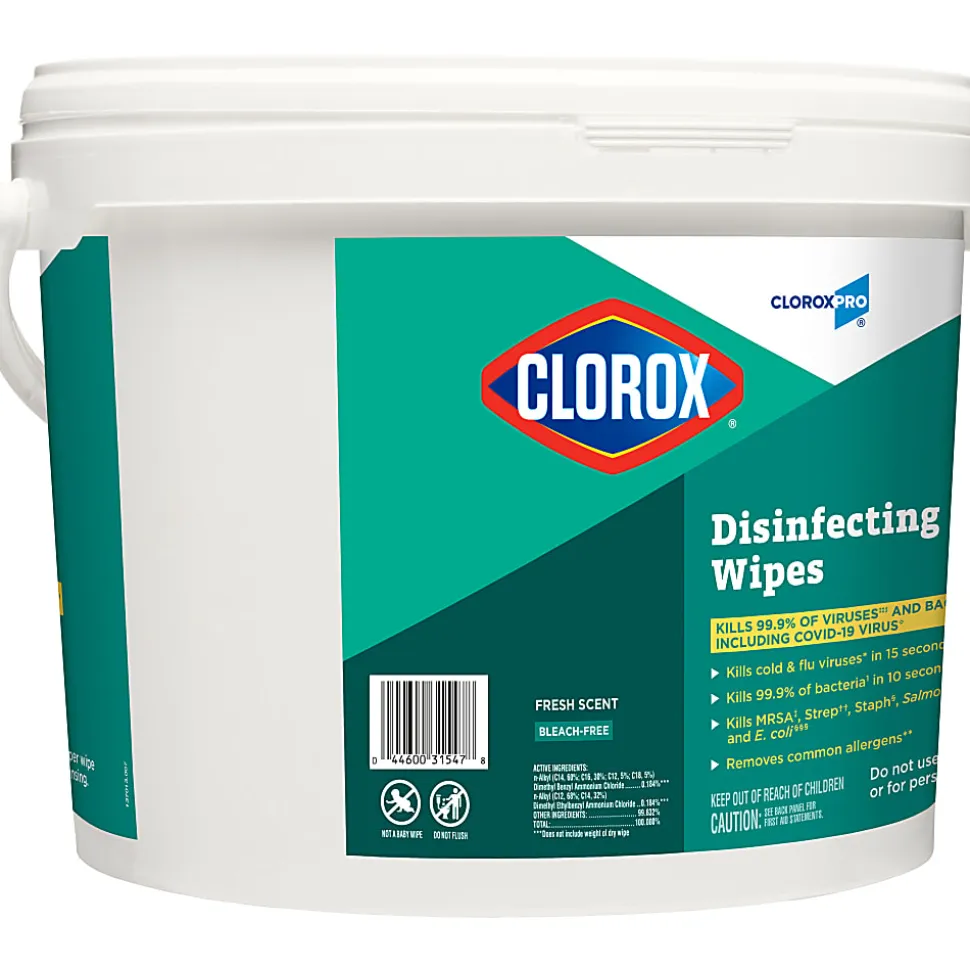 CloroxPro™ Clorox Disinfecting Wipes, Fresh Scent, Pack Of 700 Wipes