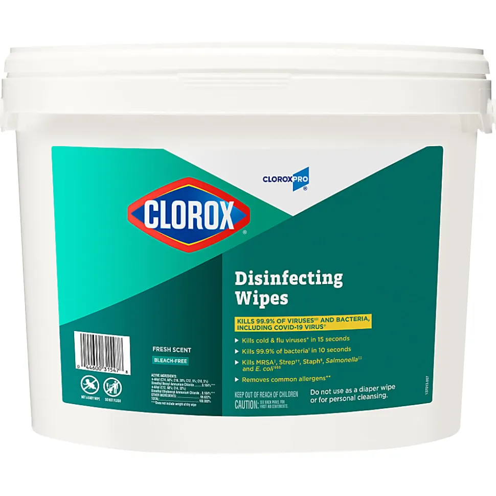 CloroxPro™ Clorox Disinfecting Wipes, Fresh Scent, Pack Of 700 Wipes
