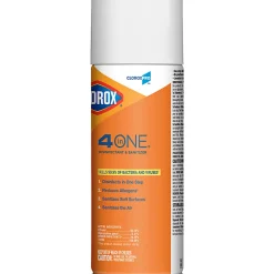 CloroxPro™ Clorox® 4 in One Disinfectant & Sanitizer, Citrus, 14 Ounce Can