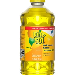 CloroxPro Pine-Sol Multi-Surface Cleaner, Lemon Fresh, 80 Fl Oz, Pack Of 3 Bottles