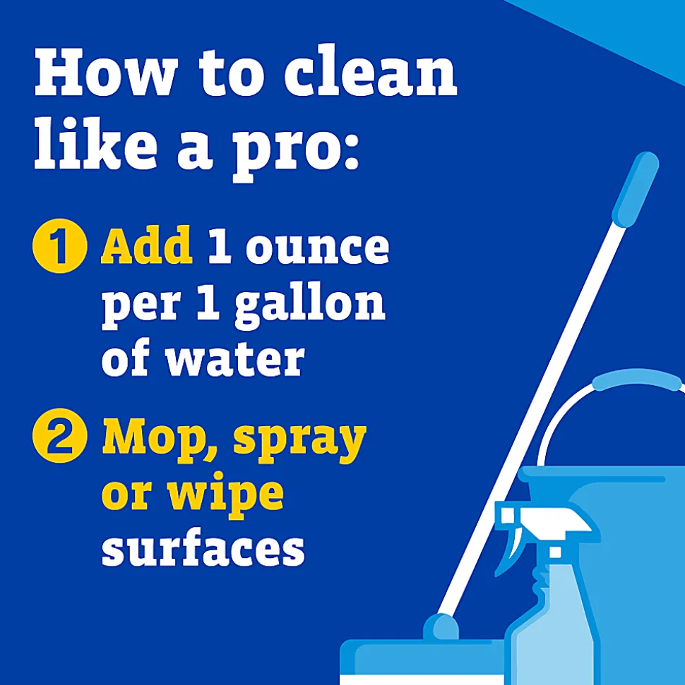CloroxPro Pine-Sol Multi-Surface Cleaner, Original Pine, 80 Fl Oz, Pack Of 3 Bottles
