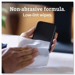 CloroxPro ScreenPlus Screen Sanitizing Wipes, 6x8, Citrus Blend, 75/Canister, 6 Canisters/CT