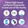 Clorox Scentiva Wipes, Bleach Free Cleaning Wipes, Lavender & Jasmine, 75 Count (60040)