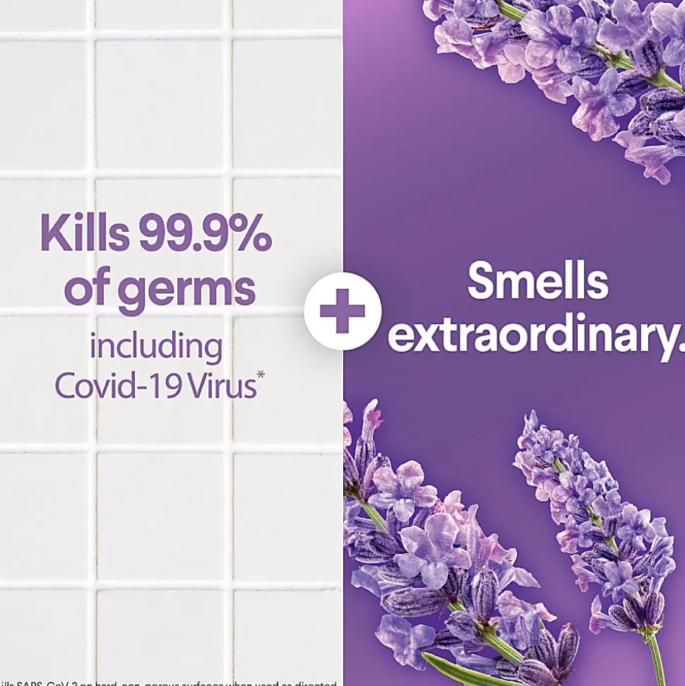 Clorox Scentiva Wipes, Bleach Free Cleaning Wipes, Lavender & Jasmine, 75 Count (60040)