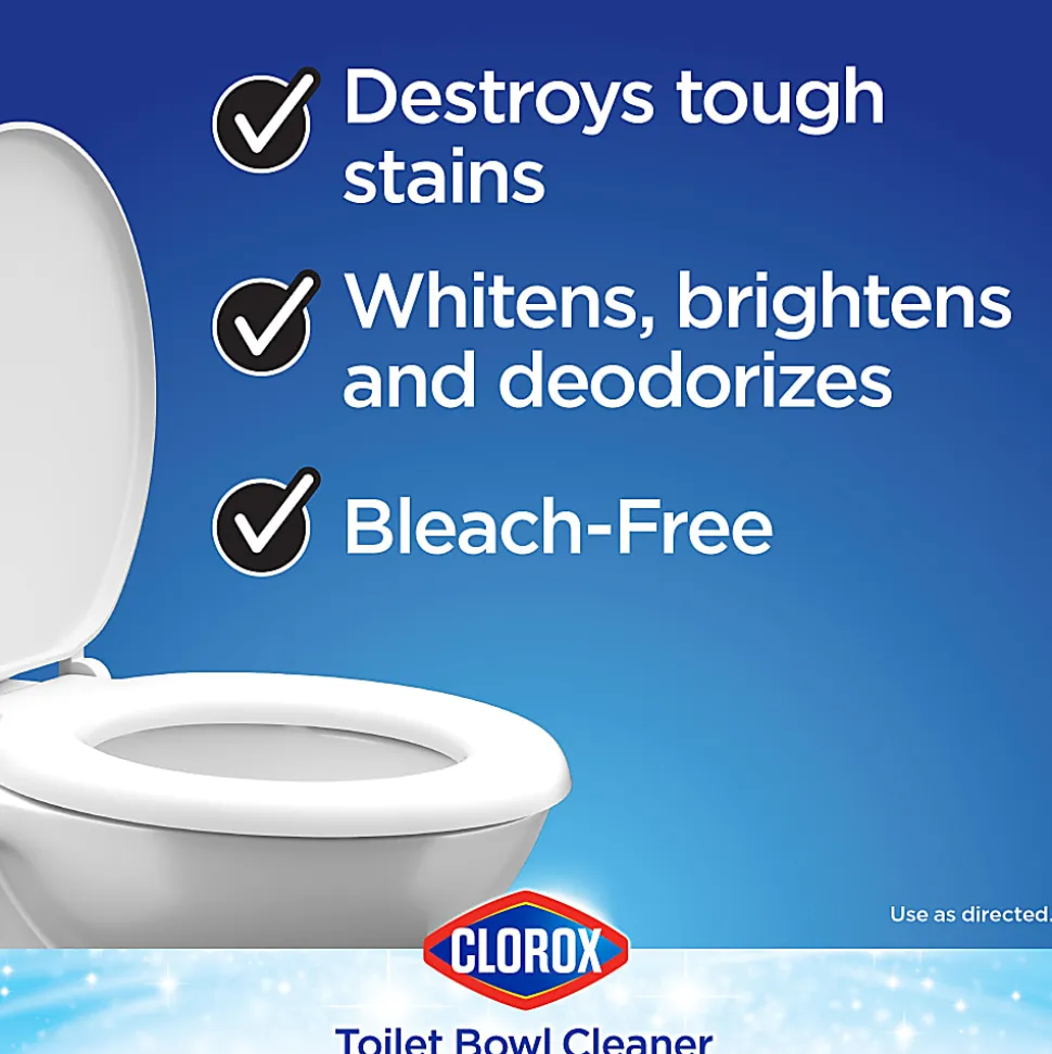 Clorox® Toilet Bowl Cleaner With Bleach, 24 Oz Bottle