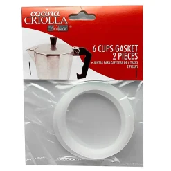 Cocina Criolla Replacement Gaskets, White, Total Qty 2