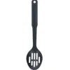 Cocina Criolla Slotted Nylon Spoon, Black