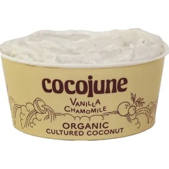 Cocojune Organic Vanilla & Chamomile Yogurt, 4 Oz, Total Qty 12