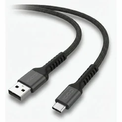 CODi 6' Braided Nylon USB-A to USB-C Charge & Sync Cable - (Durable fast charging cable)