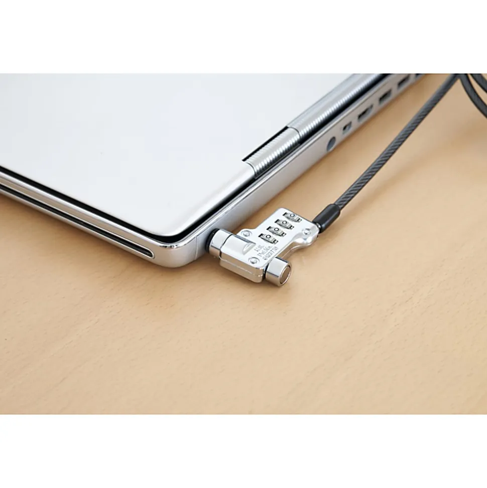 CODi 4-Digit Combination Cable Lock - (Universal Laptop Security Lock)